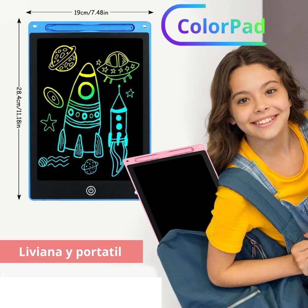 ColorPad® - La manera limpia, segura y divertida de dejar que tu hijo dibuje sin desorden