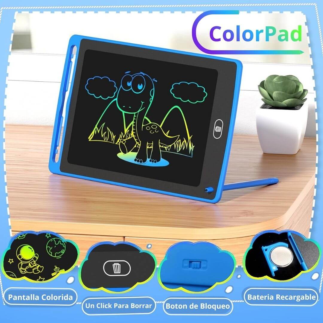 ColorPad® - La manera limpia, segura y divertida de dejar que tu hijo dibuje sin desorden